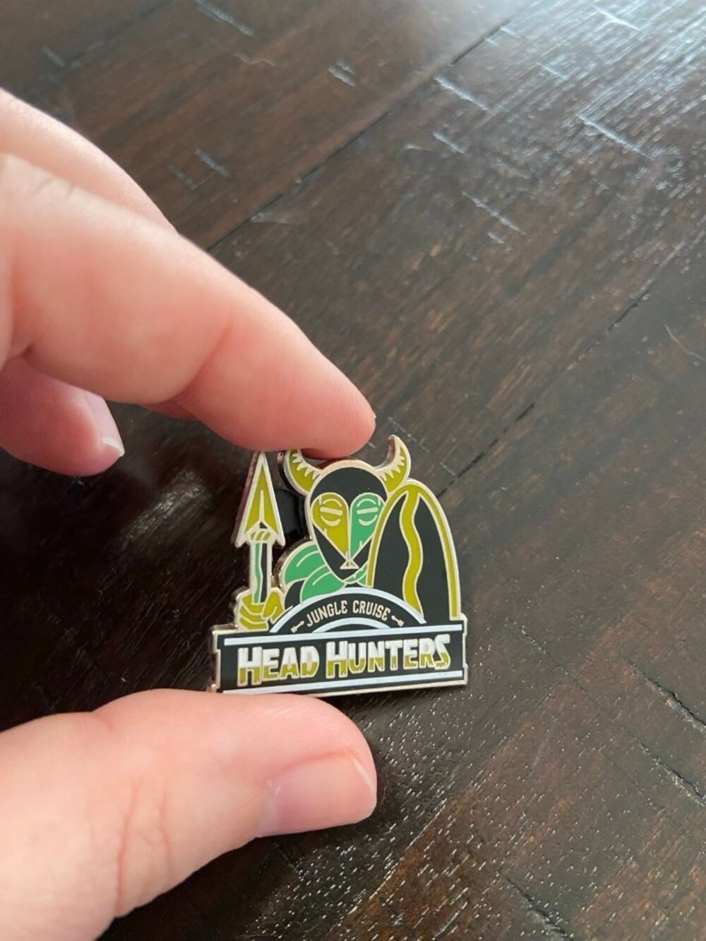 Disney Head Hunters Jungle Cruise Disneyland Resort Mascots Mystery Trading Pin
